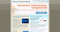 Desktop Screenshot of anthonysdetectiveagency.com