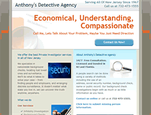 Tablet Screenshot of anthonysdetectiveagency.com